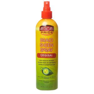 African Pride Braid Sheen Spray Original 355ml