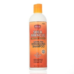 African Pride Shea Butter Miracle Detangling Shampoo, 12 Ounce