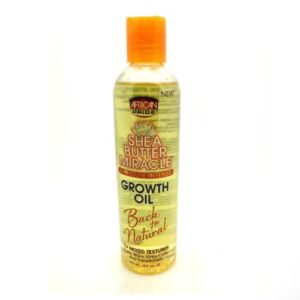 African Pride Shea Butter Miracle Growth Oil - 6oz Bottle